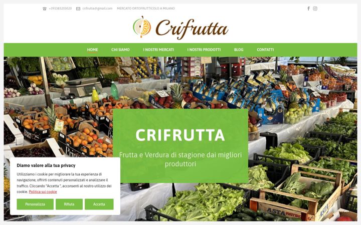 Screenshot di crifrutta.it