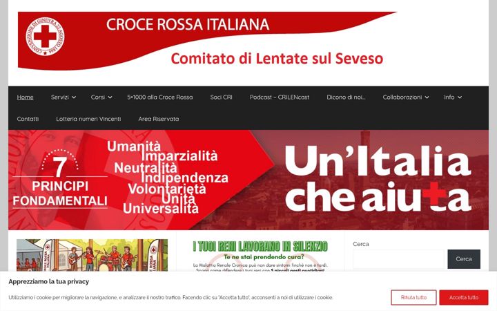Screenshot of crilentate.it