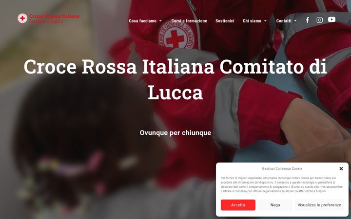 Screenshot of crilucca.org