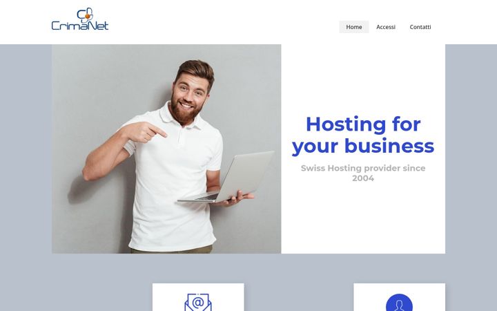 Screenshot of crimanet.ch
