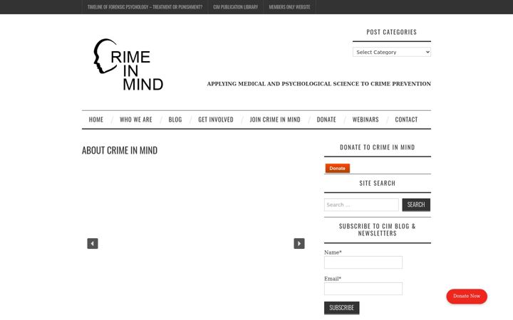 Screenshot von crimeinmind.co.uk