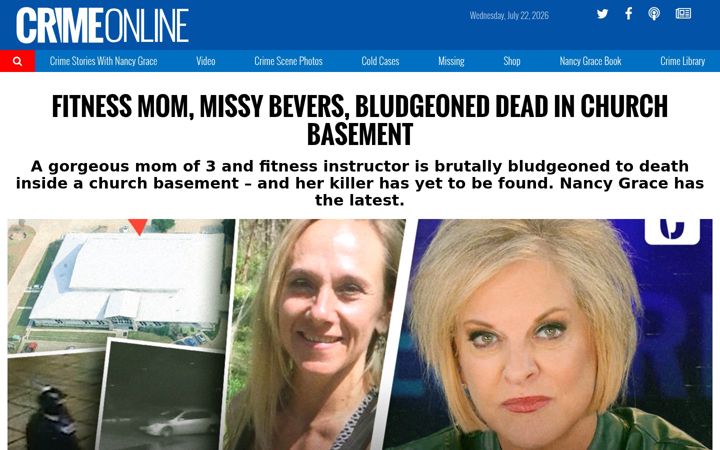 Screenshot of crimeonline.com