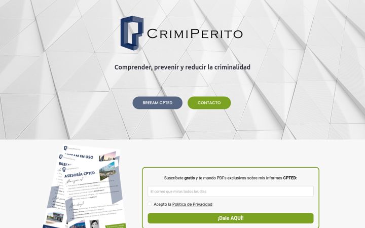 Snímek obrazovky crimiperito.es