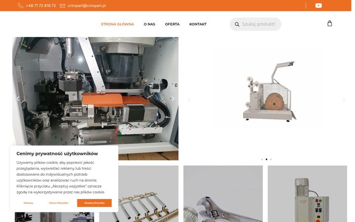 Screenshot of crimpart.pl