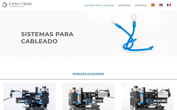 Screenshot of crimpingsystems.com