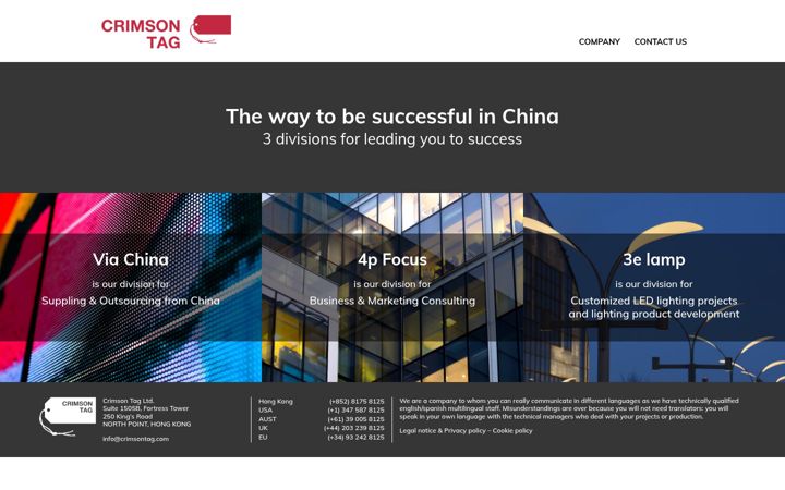 Screenshot of crimsontag.com