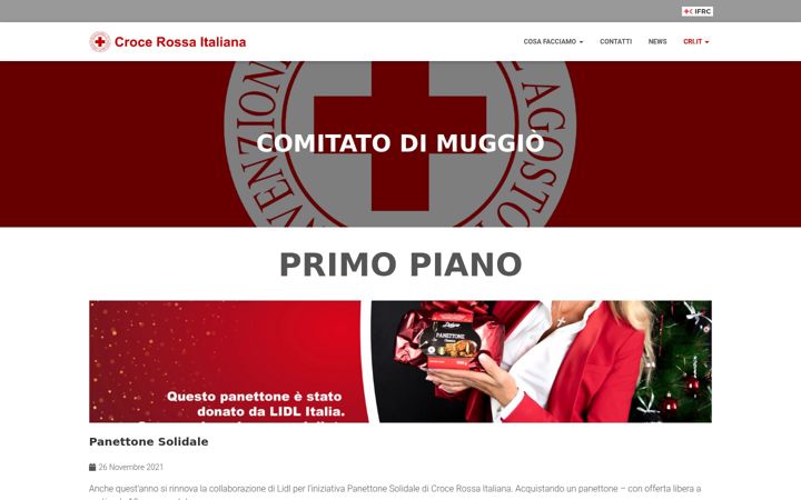 Screenshot of crimuggio.it