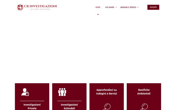 Screenshot of crinvestigazioni.it