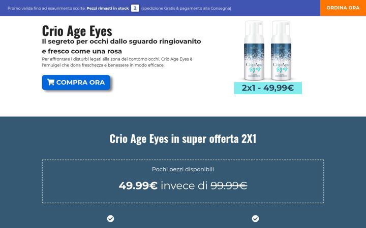 Screenshot of crio-age-eyes.it