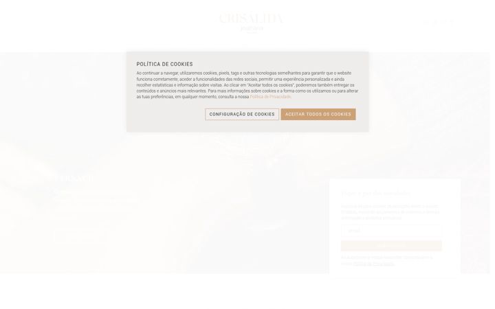 Screenshot van crisalida.pt