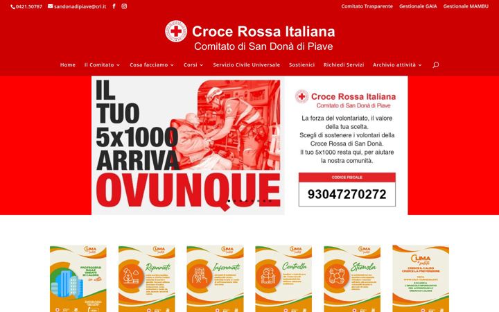 Screenshot of crisandona.it