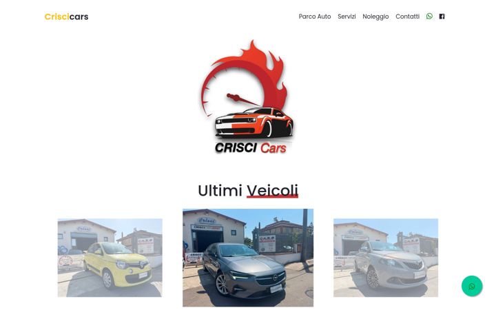 Screenshot of criscicars.it