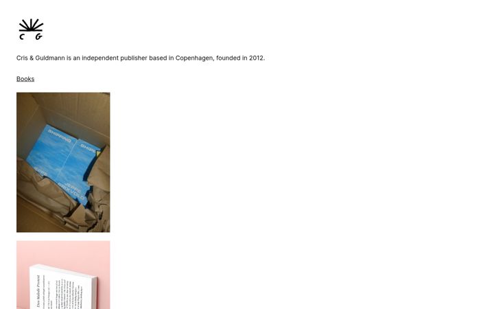 Screenshot of crisguldmann.dk