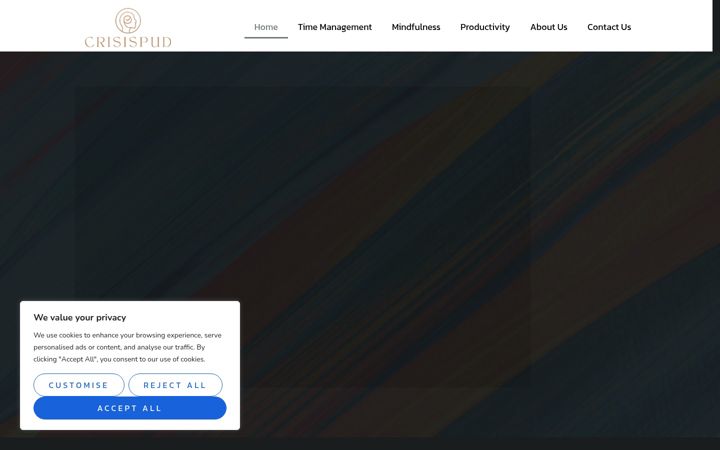 Screenshot of crisispud.com