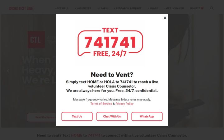 crisistextline.org
