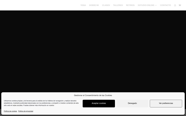 Screenshot of crisnunezyoga.com