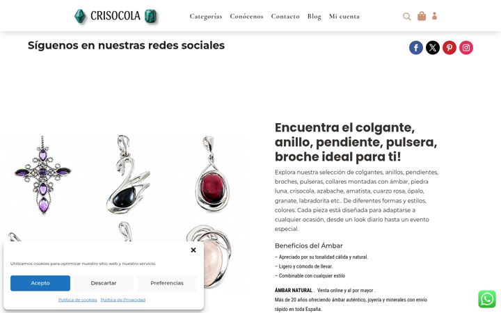 Screenshot of crisocola.net