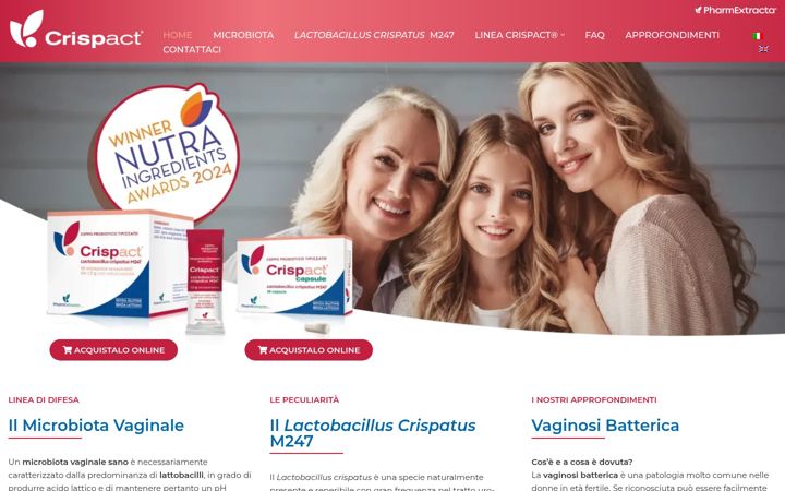 Screenshot di crispact.it