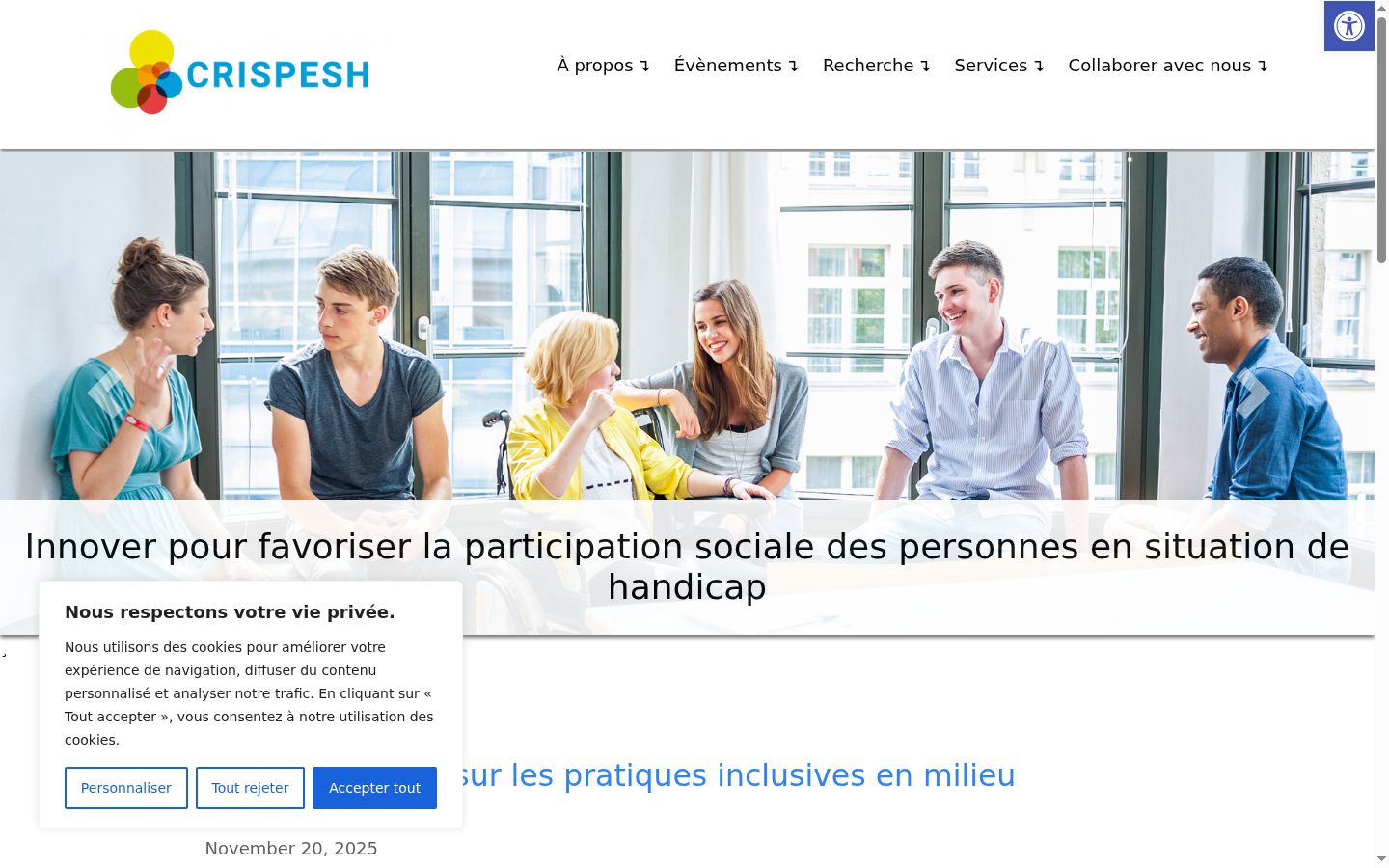 Screenshot tal-banner tal-kunsens muri qabel kwalunkwe interazzjoni