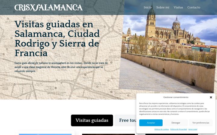 Screenshot of crisporsalamanca.com