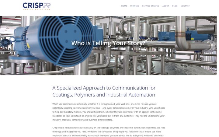 Screenshot of crisppr.com