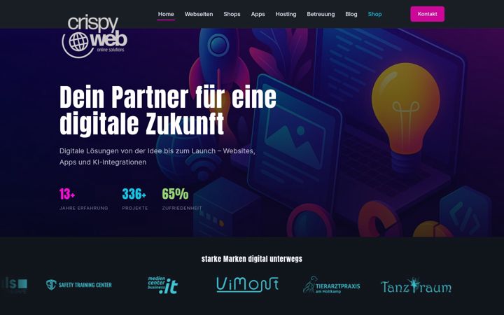 Screenshot of crispy-web.com