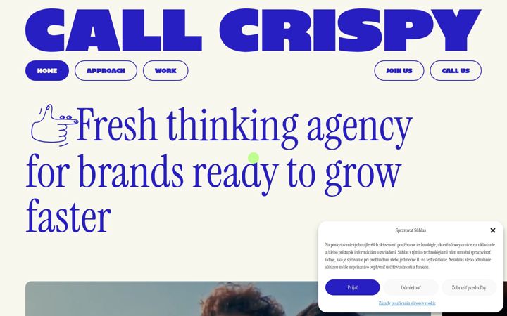 Screenshot of crispy.sk