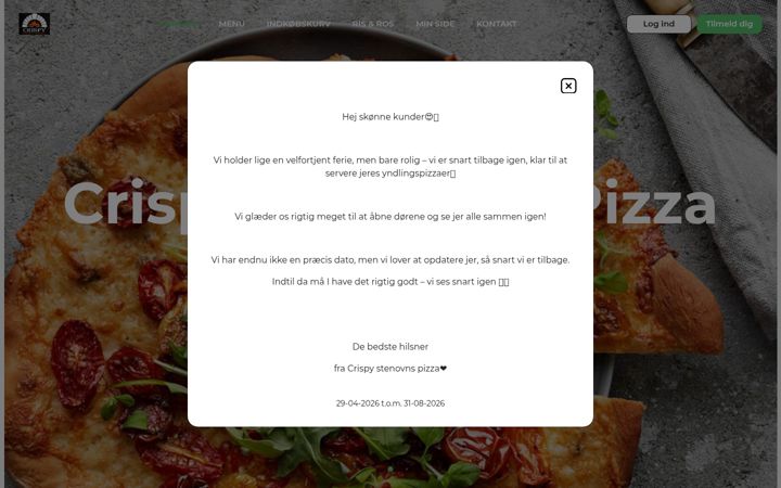 Screenshot of crispyranders.dk