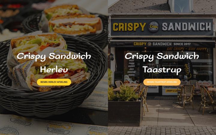 Screenshot of crispysandwich.dk