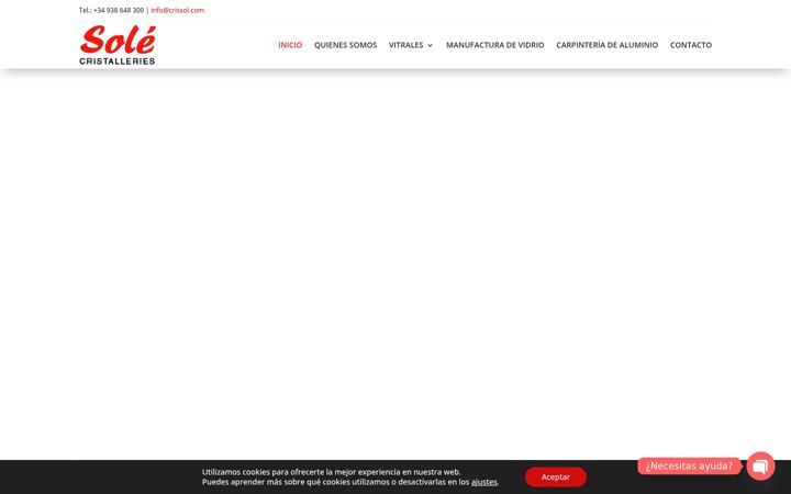 Screenshot of crissol.com