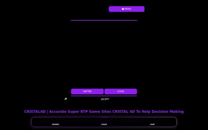 Screenshot of cristal4d.org