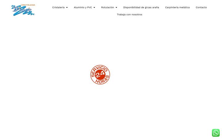 Screenshot of cristaleriadspejo.com
