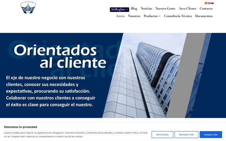 Screenshot of cristaleriareina.com