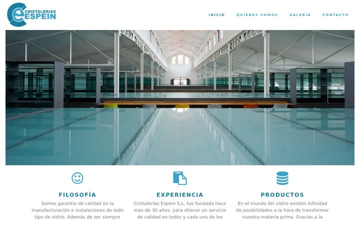 Screenshot of cristaleriasespein.com