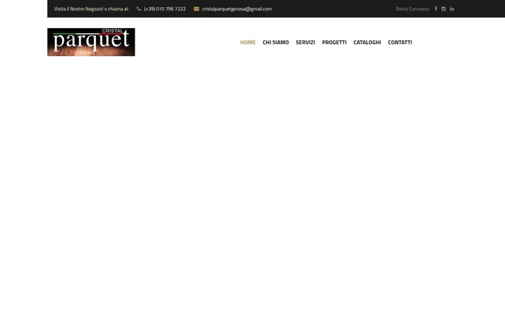 Screenshot di cristalparquet.it