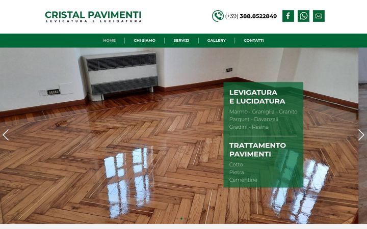 Screenshot di cristalpavimenti.it