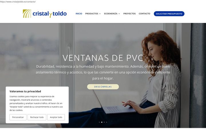 Screenshot of cristalytoldo.es