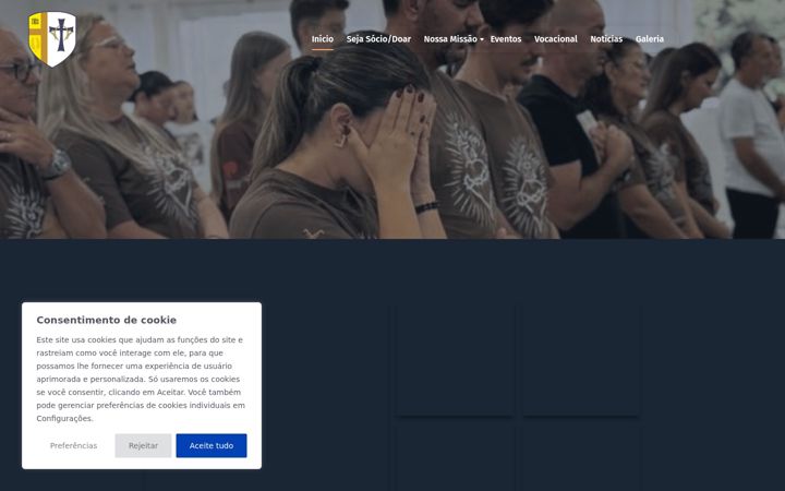 Screenshot of cristaoevangelizar.com.br