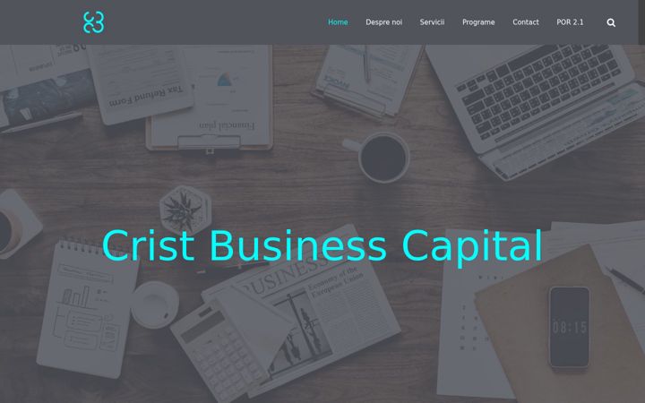 Ekraanipilt saidist cristbusiness.ro