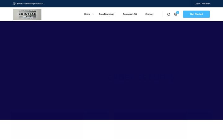 Screenshot di cristian-allevato.it