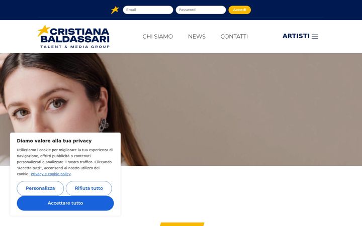 Screenshot di cristianabaldassari.it