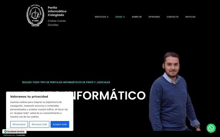 Screenshot of cristiancuerdaperito.es