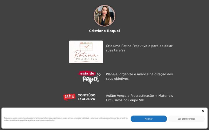 Screenshot von cristianeraquel.com.br