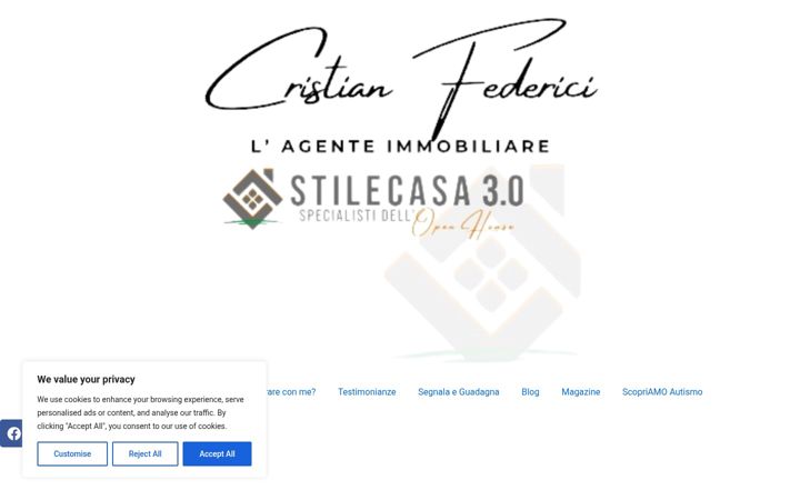 Screenshot di cristianfederici.it