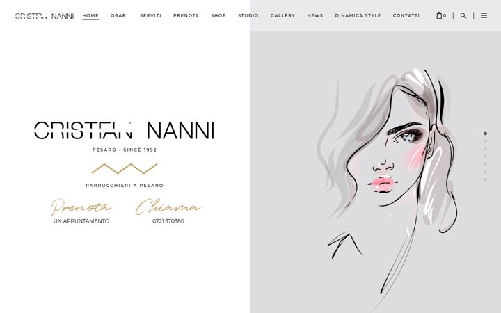 Screenshot of cristiannanni.com