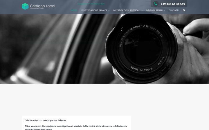 Screenshot of cristianolocci.it