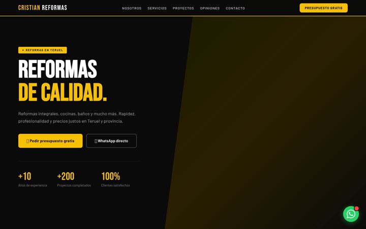 Screenshot of cristianreformas.es