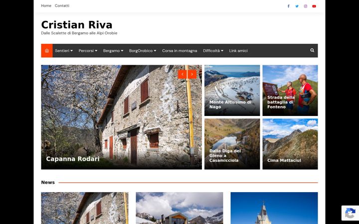 Screenshot of cristianriva.it
