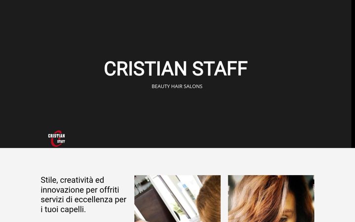 Screenshot of cristianstaff.com