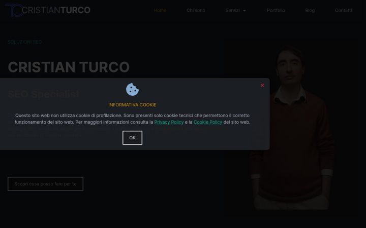 Screenshot of cristianturco.it